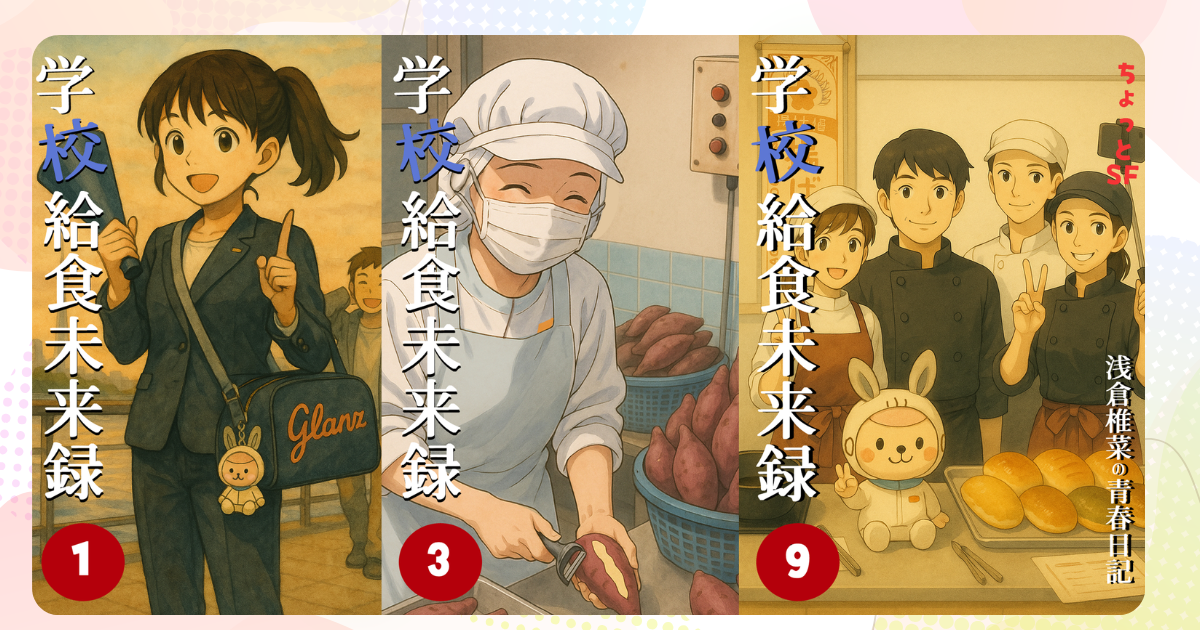 【おしらせ】給食現場を物語に『学校給食未来録』のライトノベル化 イッキ見　完結